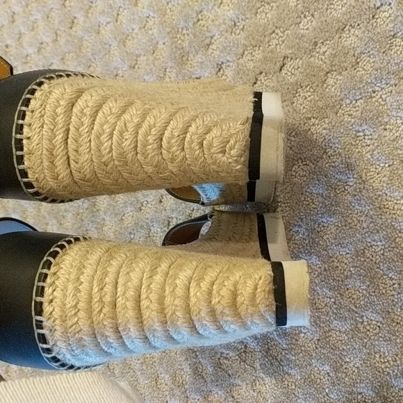 See by Chloe wedge espadrilles leather - Picture 5 of 8